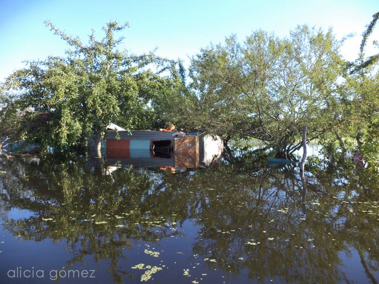 Laguna Oca bajo agua, galería de fotos