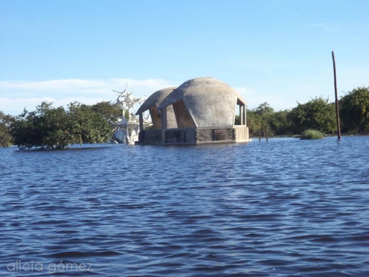 Laguna Oca bajo agua, galería de fotos