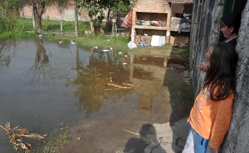 Inundados desesperados: la asistencia se tomó «franco» el domingo