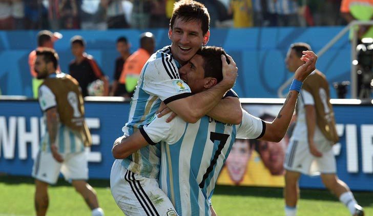 El gol de Di María con el relato y video de la TV Pública