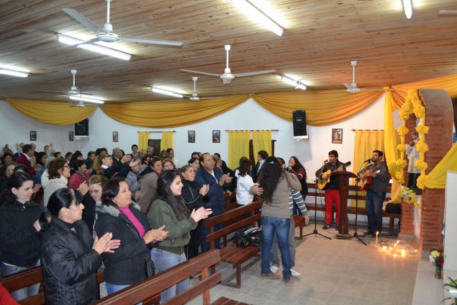 Video: la procesión de San Cayetano en el barrio La Floresta