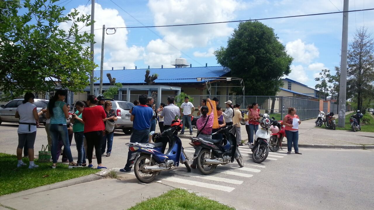 Los reclamos del Formación Docente siempre se hacen escuchar.