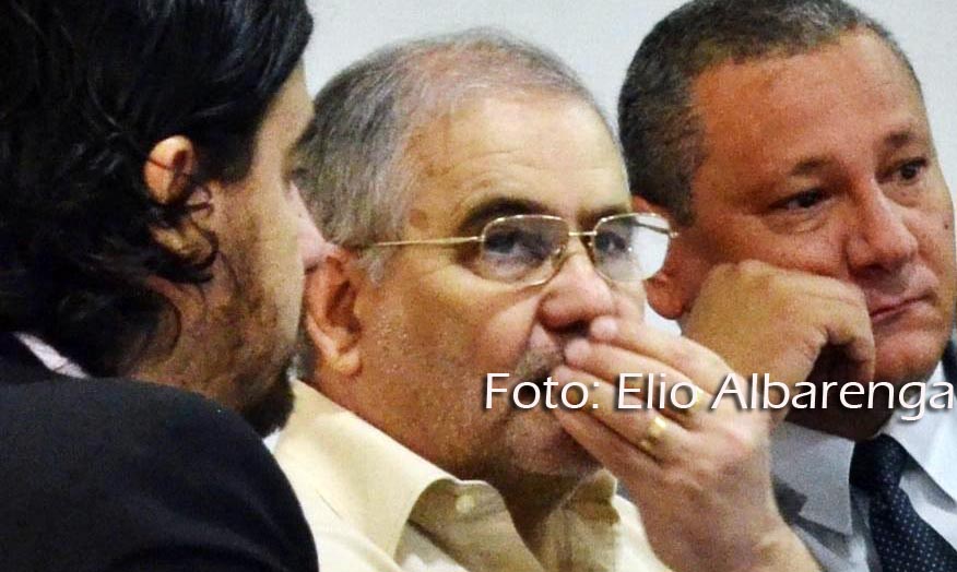 Agustín Echeverría, hoy, sentado en el banquillo de los acusados.