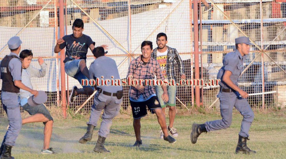 Violencia en el fútbol; equipo formoseño perdía y se armó el escándalo