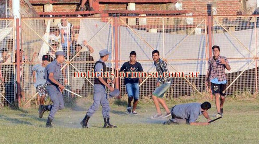 Violencia en el fútbol; equipo formoseño perdía y se armó el escándalo