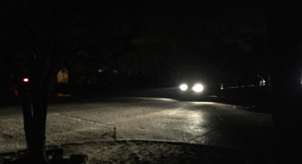 Esquinas de las calles Belgrano y Juan José Silva a las 8 de la noche