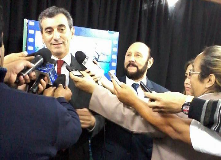 Randazzo anunció la reconstrucción del Ramal C25, Gildo le pidió «más plata»