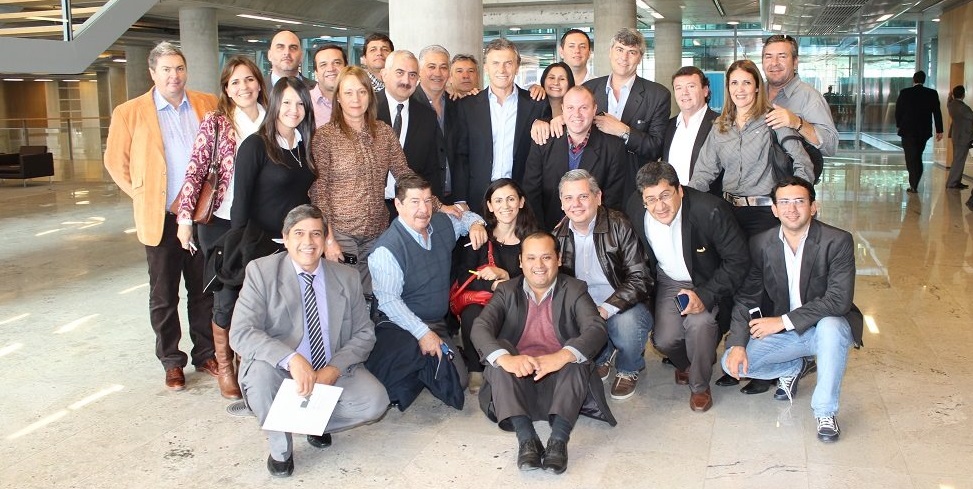 La foto del candidato del PRO con referentes radicales formoseños.