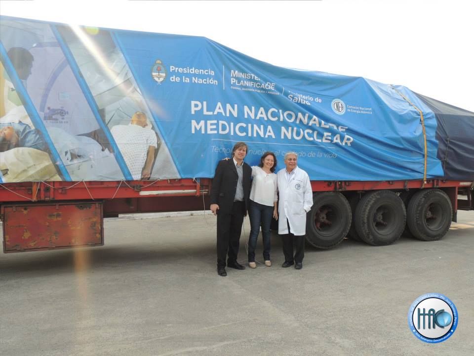 Llegó instrumental para el Centro de Medicina Nuclear Formosa