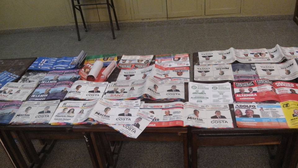 #PASO2015Fsa: primeras mesas anticipan claro triunfo de Scioli