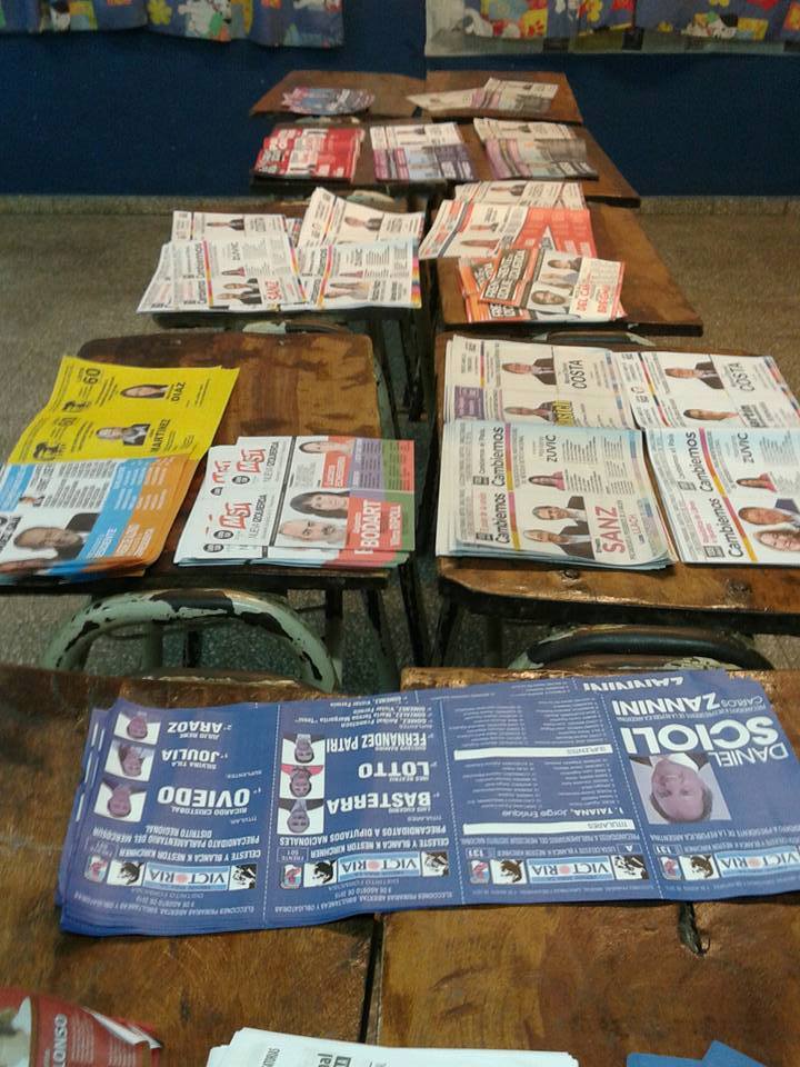 Votaron los candidatos en la capital y el gobernador en Laguna Blanca