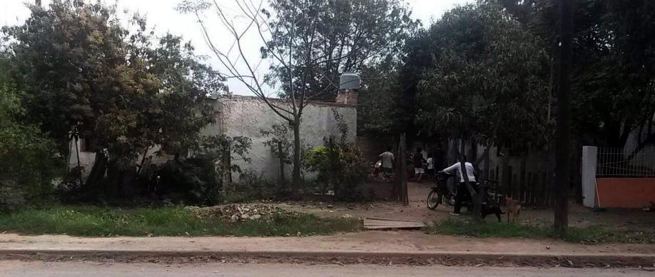 Lugar donde ocurrió el violento y lamentable suceso.