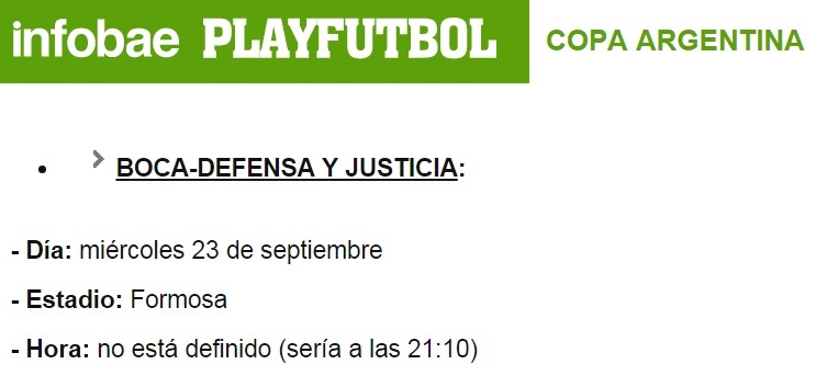 boca en formosa infobae