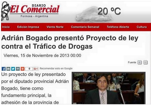 Archivo diario El Comercial / noviembre 2013