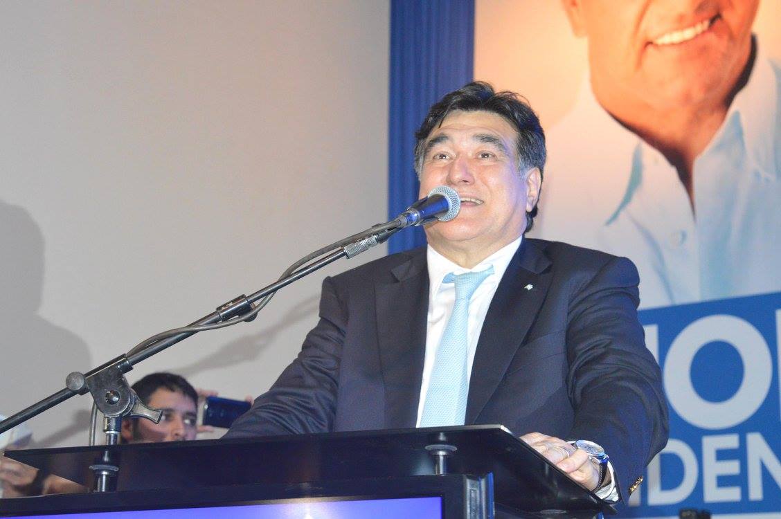 El "Chino" Zannini vino a Formosa y ofreció un discurso "de primera" para la militancia del PJ, donde casi no se ven afiches promocionando si candidatura (Foto: La Ruta Producciones)
