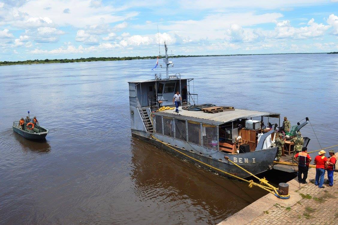 Inundados paraguayos cruzaron hacia Formosa para alojarse en centros de evacuación
