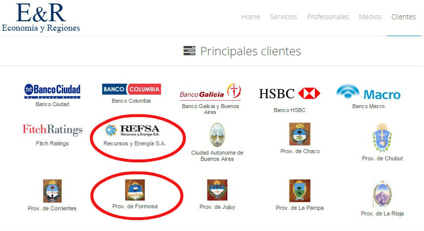 economia y regiones formosa cliente