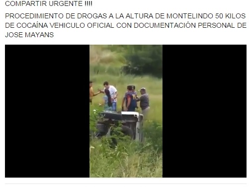 La publicación que preocupó al senador gildista.