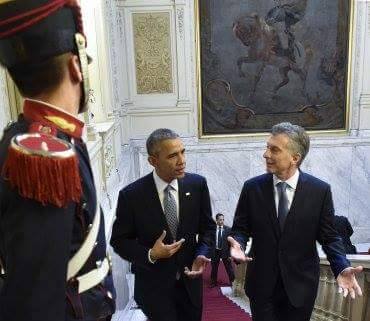 Granaderos formoseños, hicieron guardia en la visita de Obama a la Argentina
