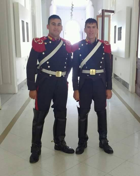 Granaderos formoseños, hicieron guardia en la visita de Obama a la Argentina