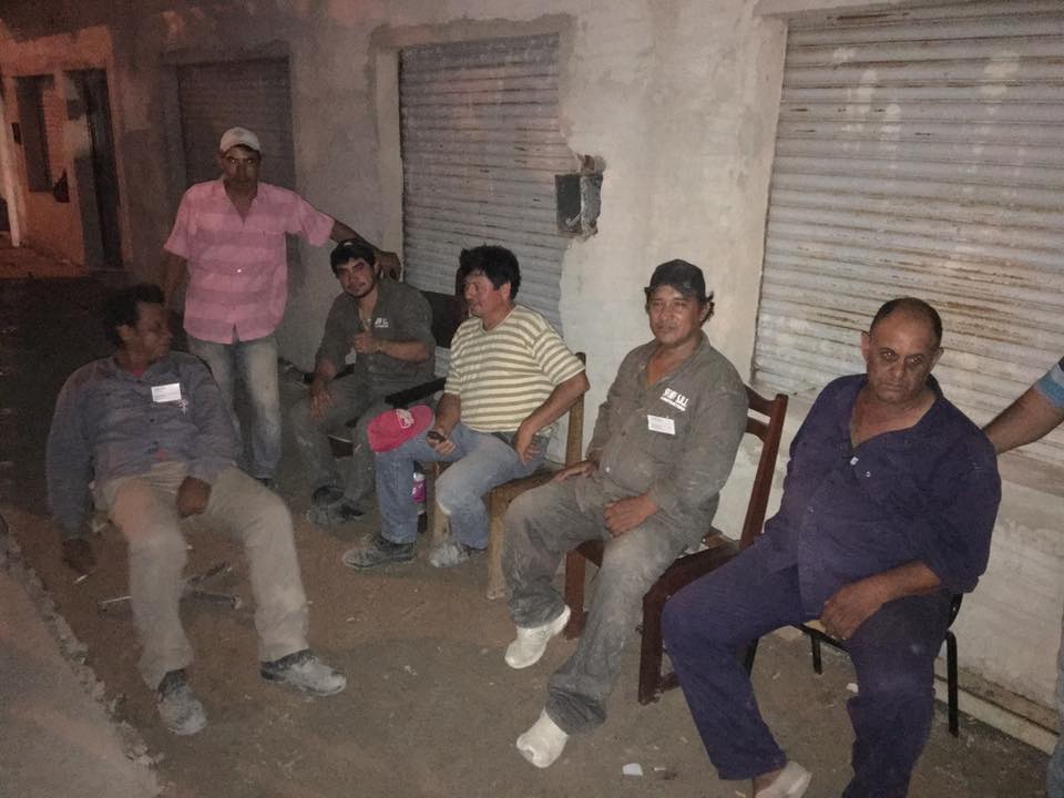 Choque «y suerte» para obreros en un choque en Saavedra y Pantaleón Gómez