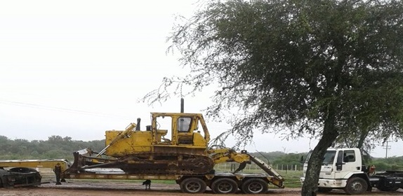 La topadora secuestrada