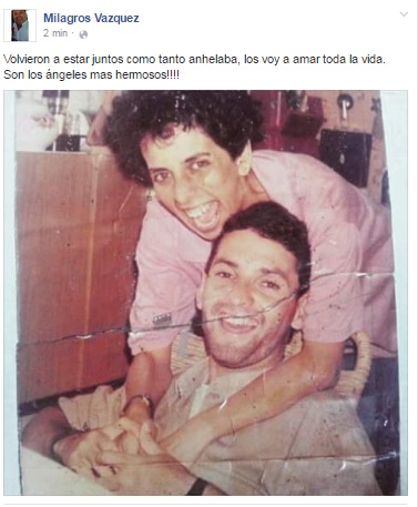 Facebook de Milagros Vázquez.