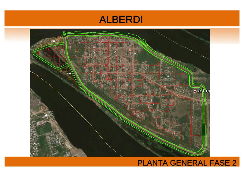 Mientras refuerza barreras, Alberdi planea paseo costanero, ruta pavimentada a Asunción, shopping y playa
