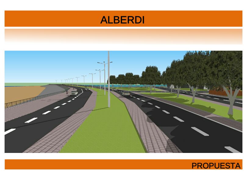 Mientras refuerza barreras, Alberdi planea paseo costanero, ruta pavimentada a Asunción, shopping y playa