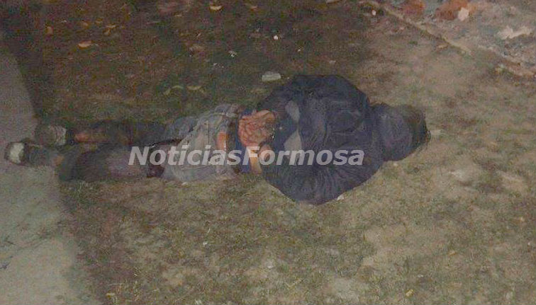 Policía hirió a un delincuente cuando intentaba robar la moto de un vecino