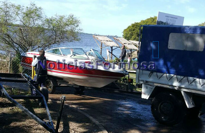 Prefectura encontró la lancha que le robaron a Mandy Valdéz, «sin el motor»