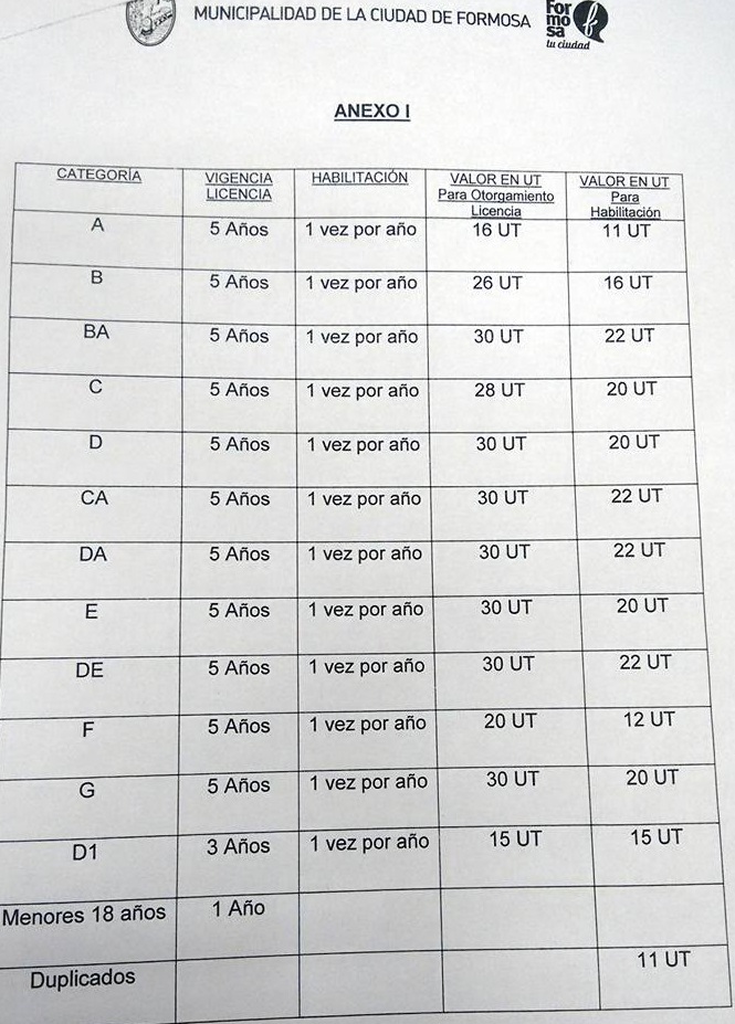 Ahora, las licencias de conducir se renovarán cada año, hay que «estar al día con los impuestos» y «pasar un psicofísico»