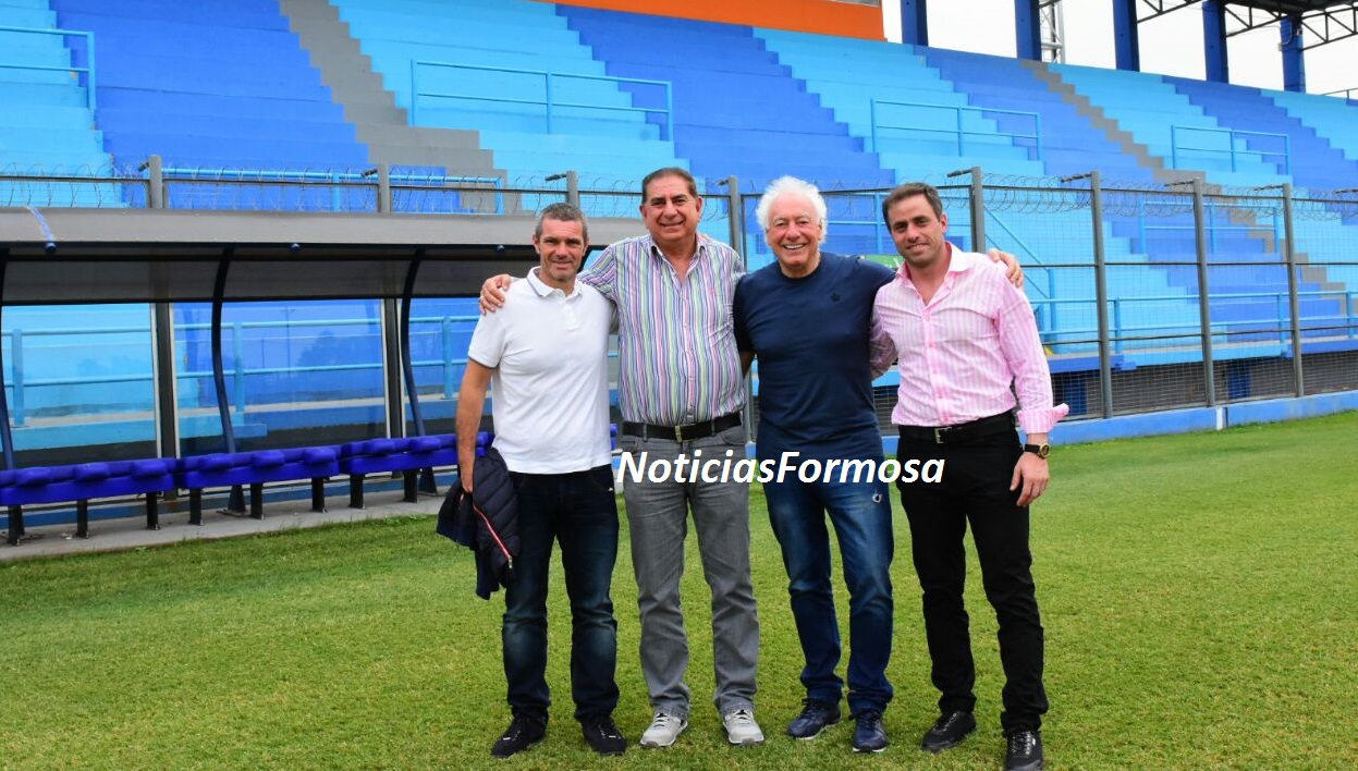 Guillote visita Formosa, atraído por la Copa Argentina