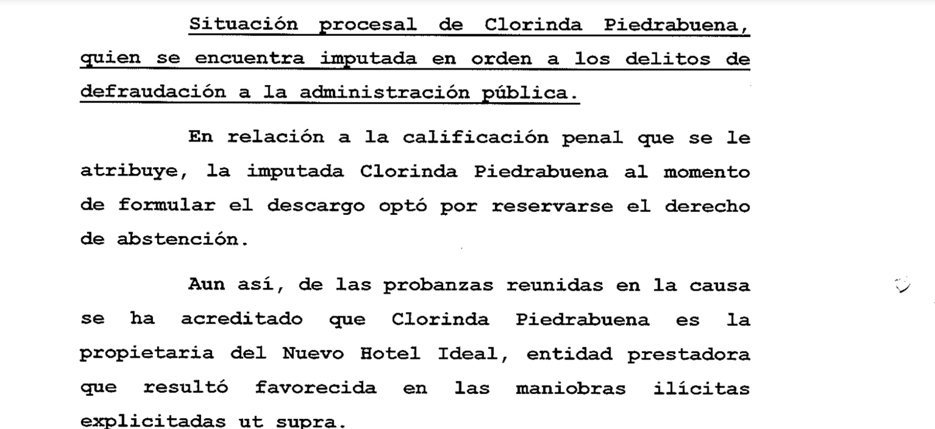 El ex director del Pami-Formosa negó el procesamiento; aquí la resolución
