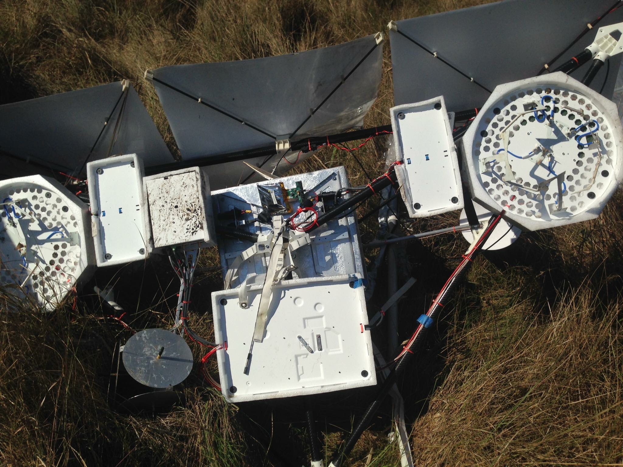 Globo del proyecto Loon de Google cayó en un campo de los Maglietti