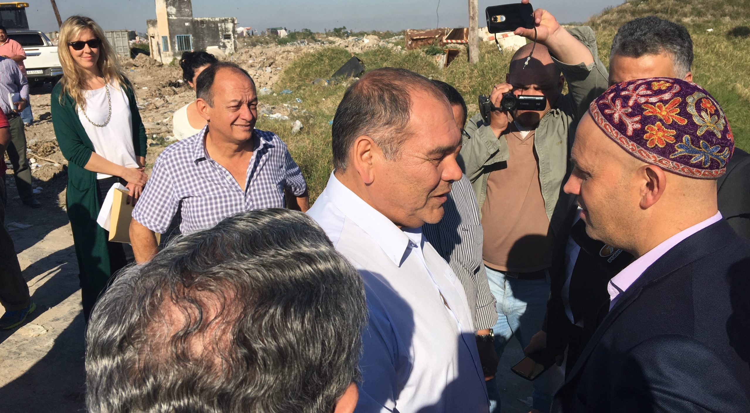 Ministro nacional visitó el vaciadero municipal del barrio San Antonio