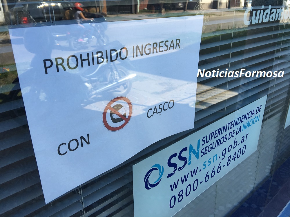 El cartel colocado después del robo.