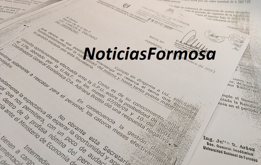 Títulos de la UNaF, mientras se esperan fundamentos, trascienden documentos