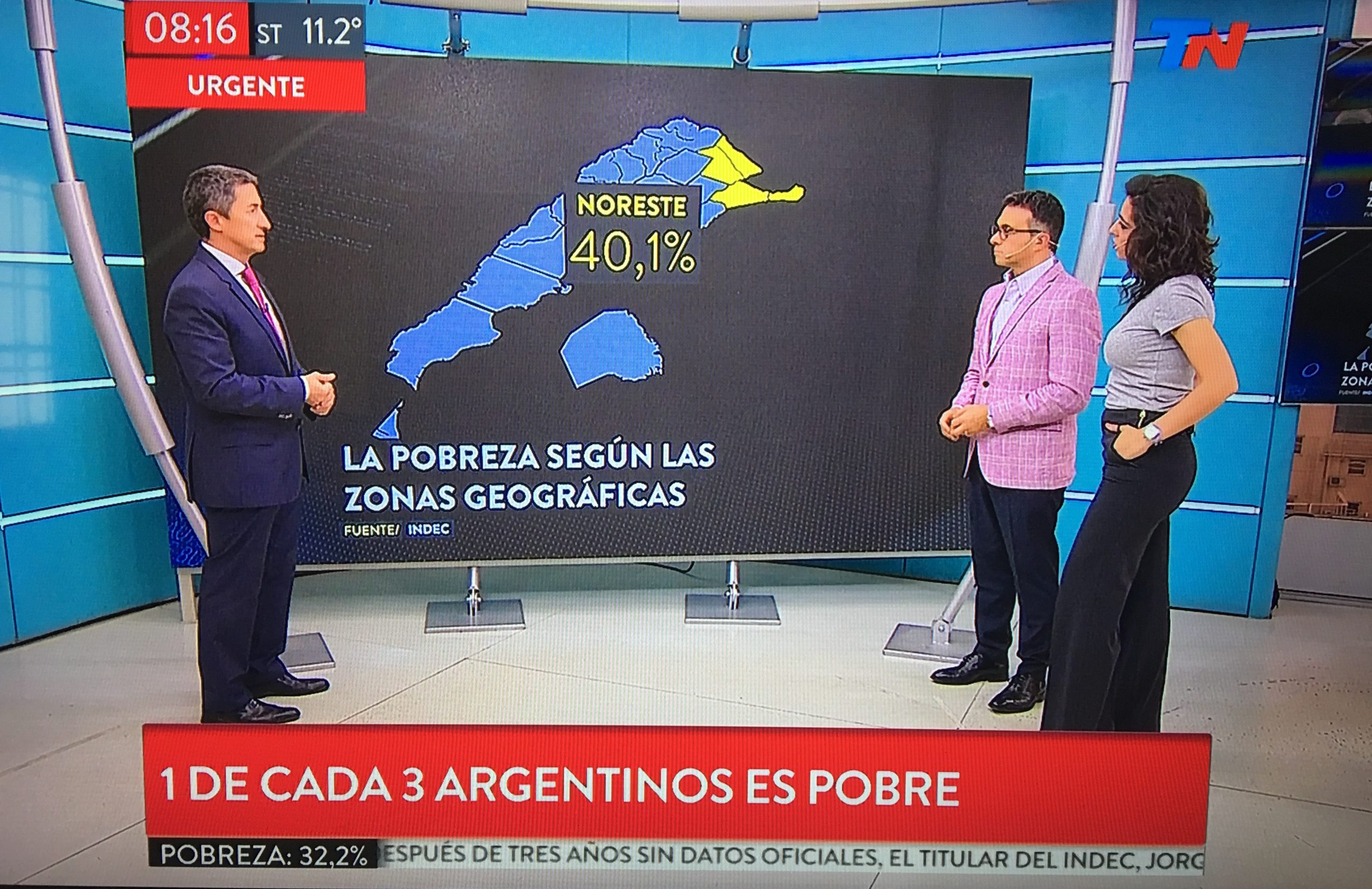 Según el INDEC, en el Noreste hay un 40% de pobres