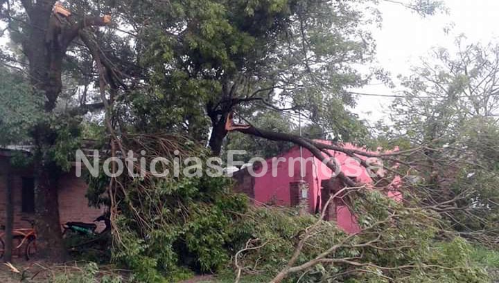 Fuertes vientos en Laishí provocaron daños, no hay luz (galería de fotos)