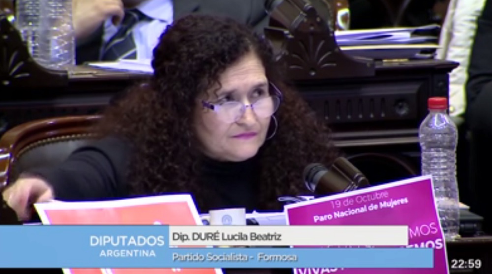 Diputada socialista Duré, contra el «voto electrónico» y a favor de la «boleta única de papel»
