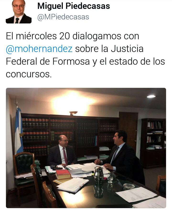 El diputado nacional Martín Hernández (UCR), es miembro del Jurado de Enjuiciamiento de Magistrados de la Nación.