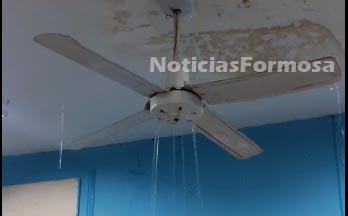El «ventilador-ducha» de la Escuela Normal es furor en redes sociales