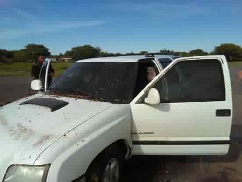 Despistaron y abandonaron una camioneta llena de cigarrillos paraguayos