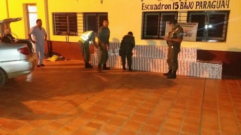 GN secuestró cigarrillo paraguayo en camino alternativo del Namqom