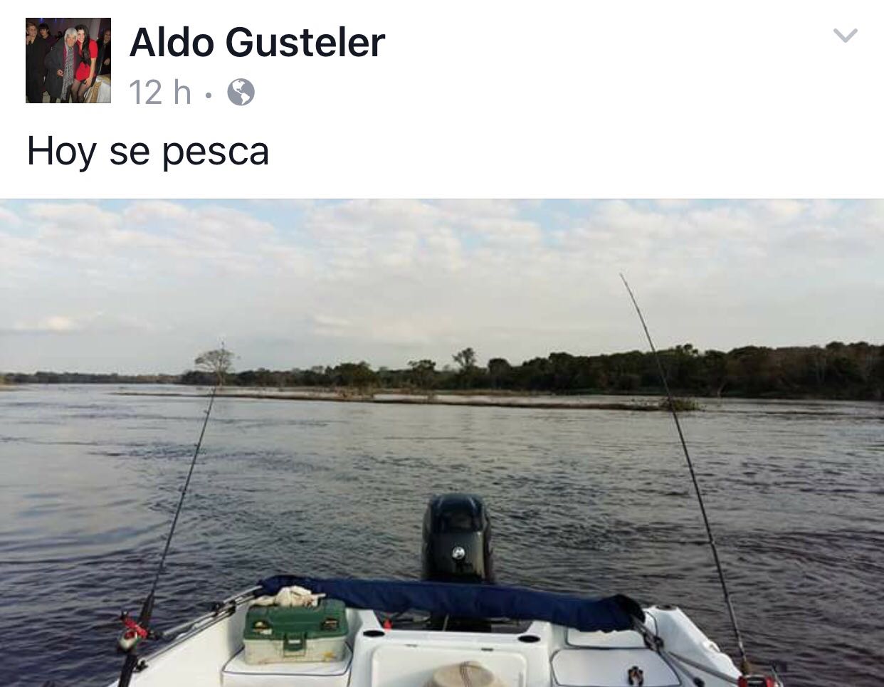 Robo de lancha en el río Paraguay, sin novedades de la embarcación