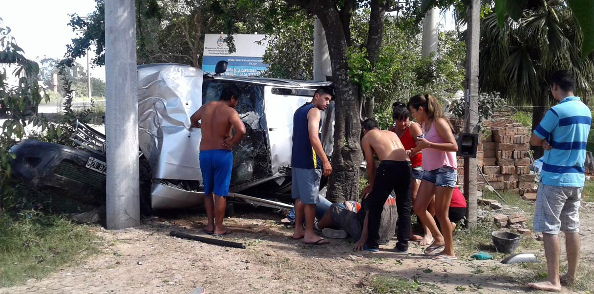 Dos accidentes en la mañana del domingo