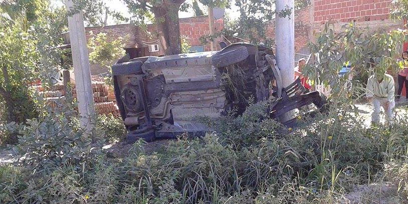 Dos accidentes en la mañana del domingo