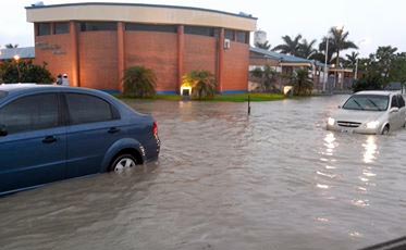 Al mal tiempo…. buen chapuzón