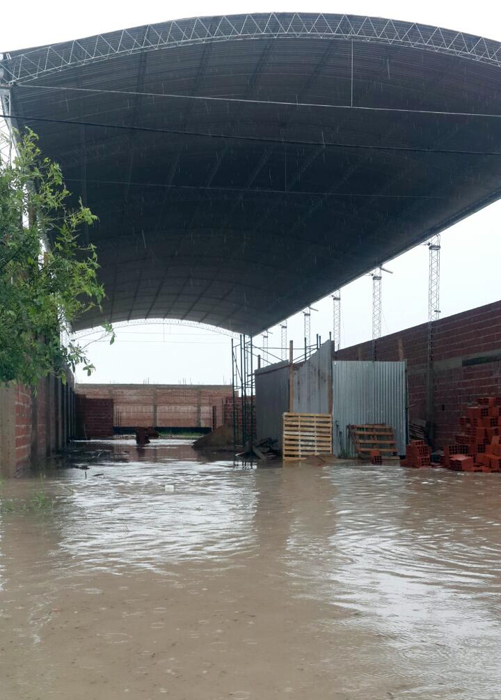 Otra vez la lluvia inundó las calles y barrios de la ciudad